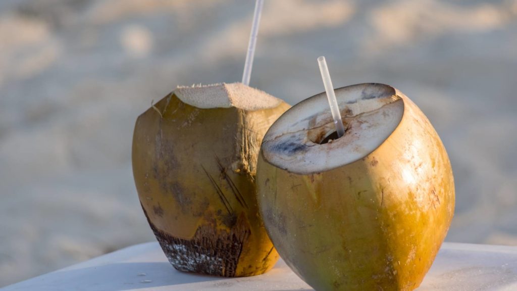 Coconut Water, direct from the coconut | The Most Popular Drinks in Cambodia