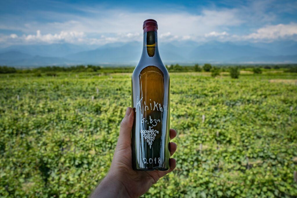 Khikvi Wine in Kakheti's Alazani Valley. Kakheti Wine Tours.