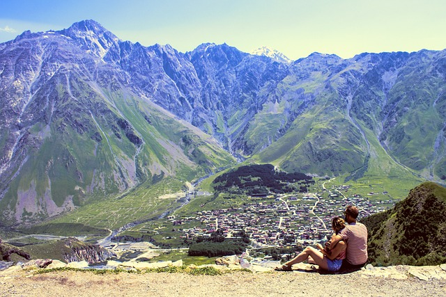 georgia, kazbek, mountain