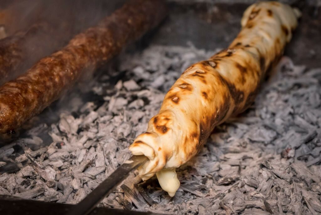 Chashnagiri - Khachapuri on a spit